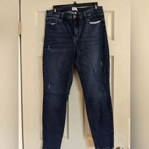 STUDIO BLUE Aranza Mid Rise Skinny Jean, size 14